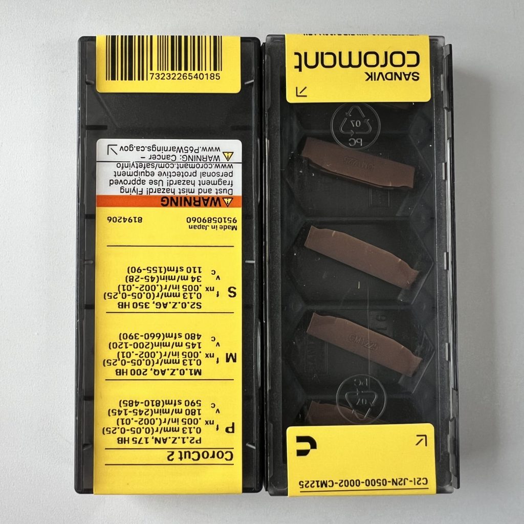 SANDVIK / C2I-J2N-0500-0002-CM 1225 / 5 pcs