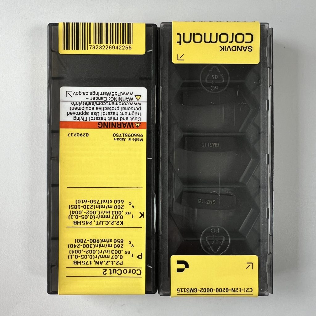 SANDVIK / C2I-E2N-0200-0002-GM 3115 / 5 pcs