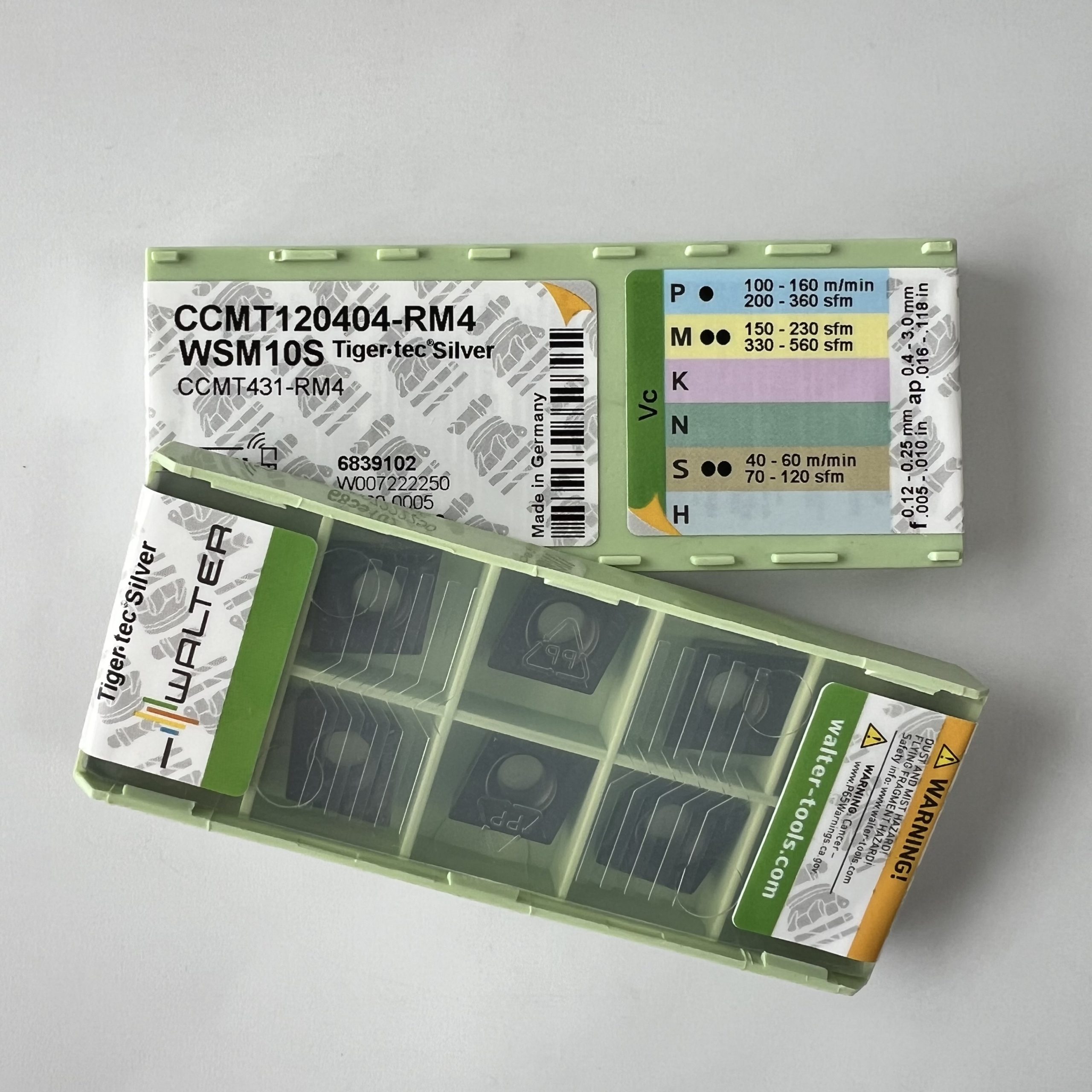 walter / ccmt120404 rm4 wsm10s