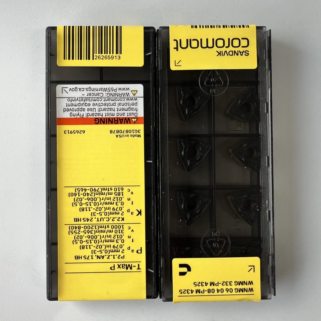 SANDVIK / WNMG060408-PM 4325 / 10 pcs