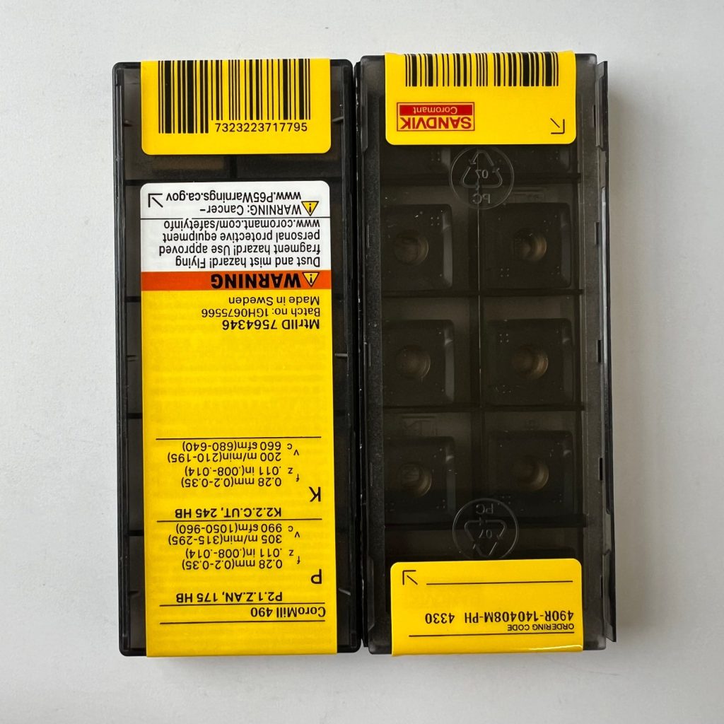 SANDVIK / 490R-140408M-PH 4330 / 10 pcs