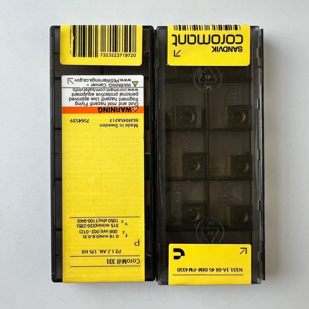 SANDVIK / N331.1A-084508M-PM 4330 / 10 pcs