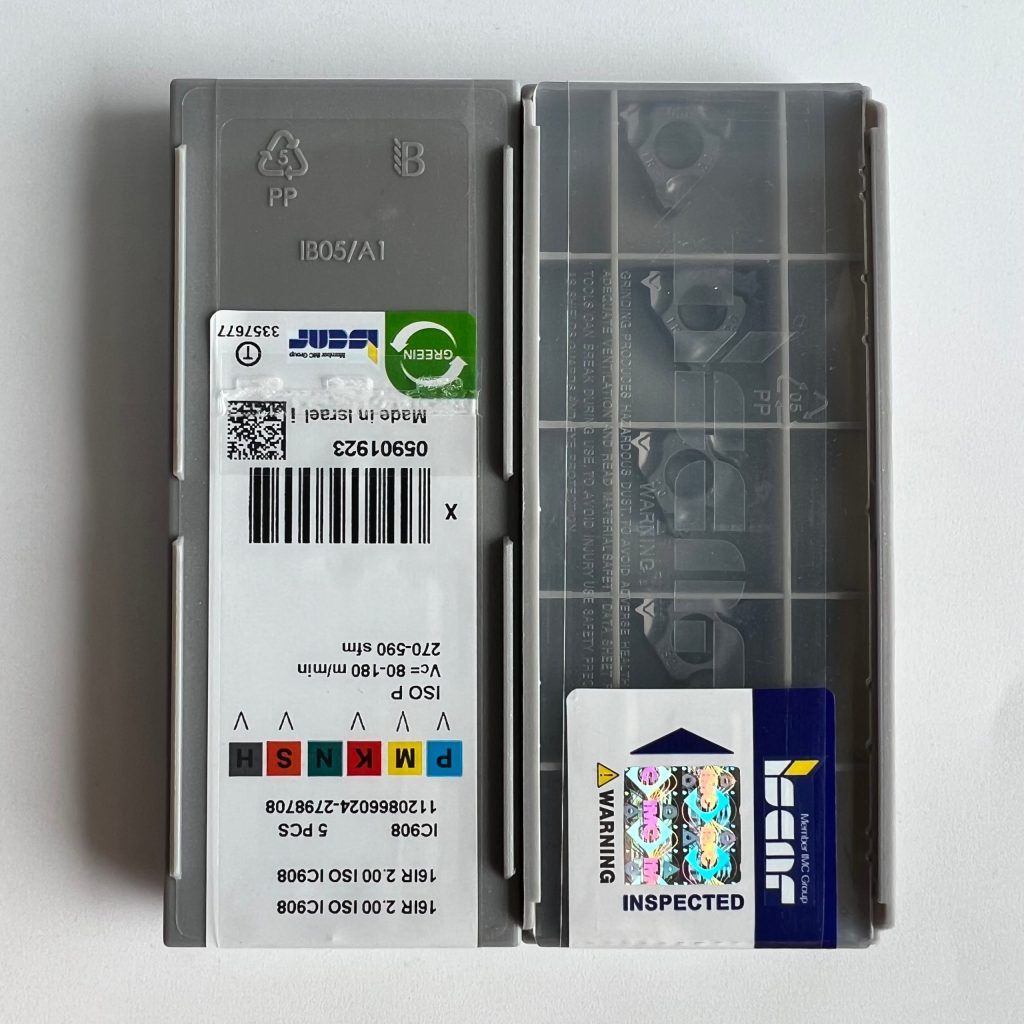 ISCAR / 16IR2.0ISO IC908 / 5 pcs