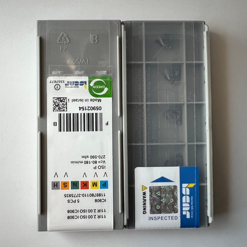 ISCAR / 11IR2.00ISO IC908 / 5 pcs