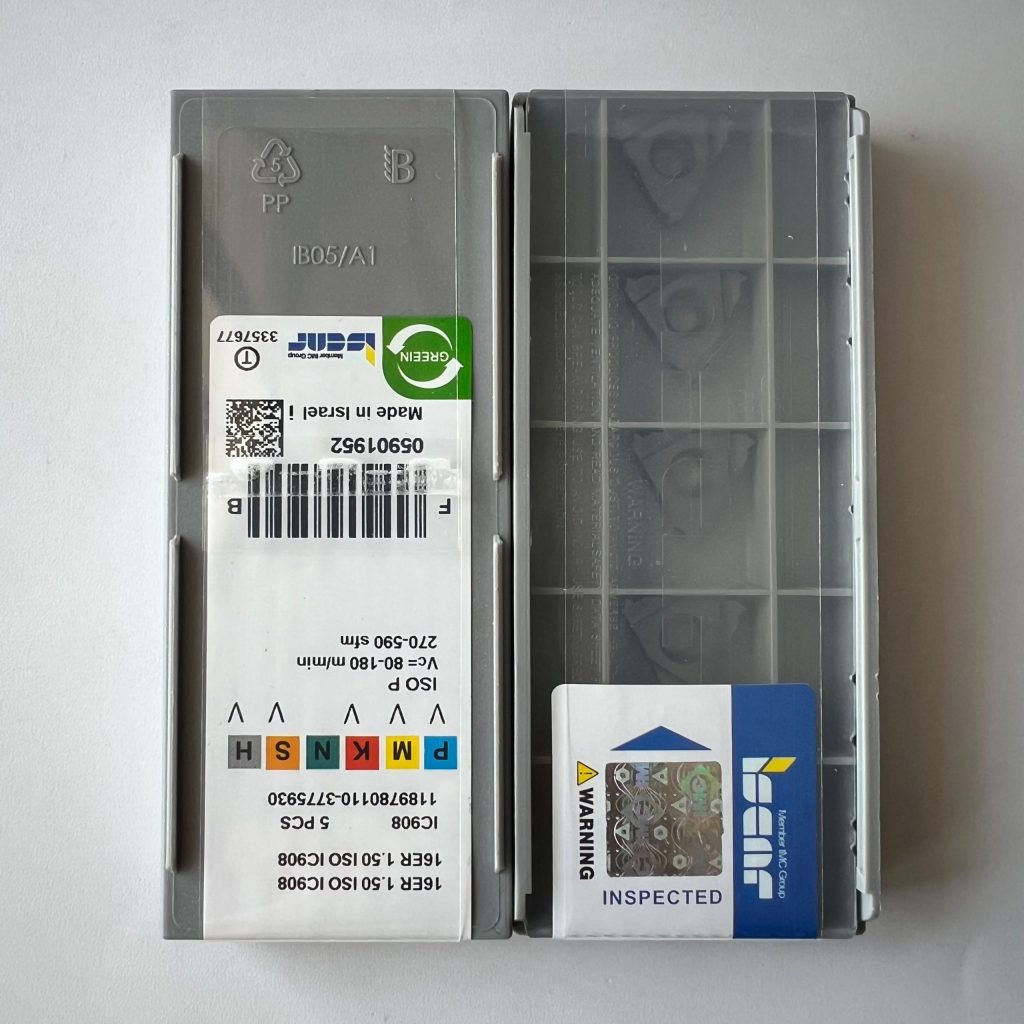 ISCAR / 16ER1.50ISO IC908 / 5 pcs