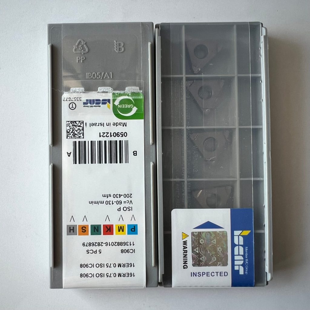 ISCAR / 16ERM0.75ISO IC908 / 5 pcs
