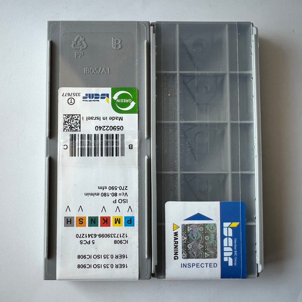 ISCAR / 16ER0.35ISO IC908 / 5 pcs