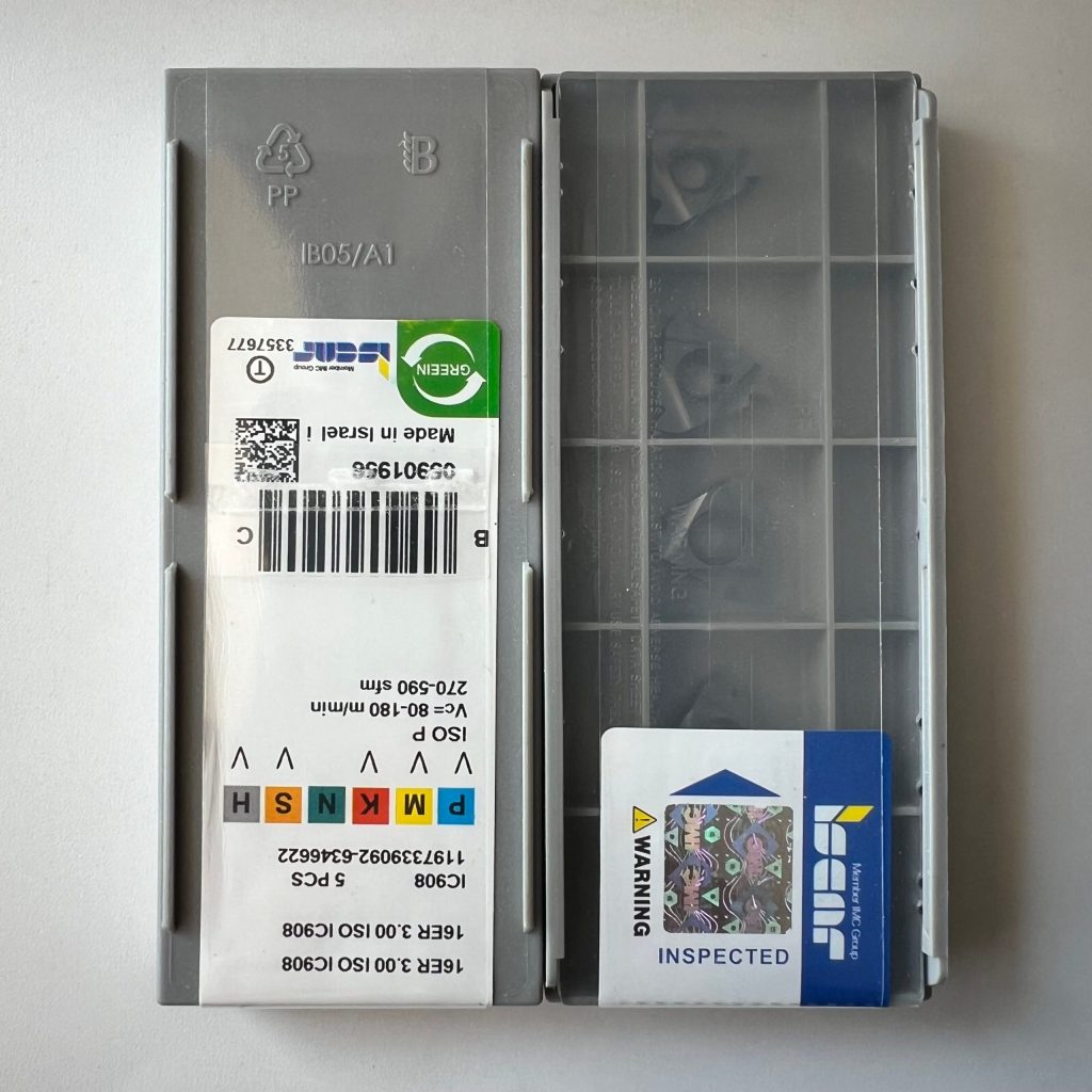 ISCAR / 16ER3.00ISO IC908 / 5 pcs