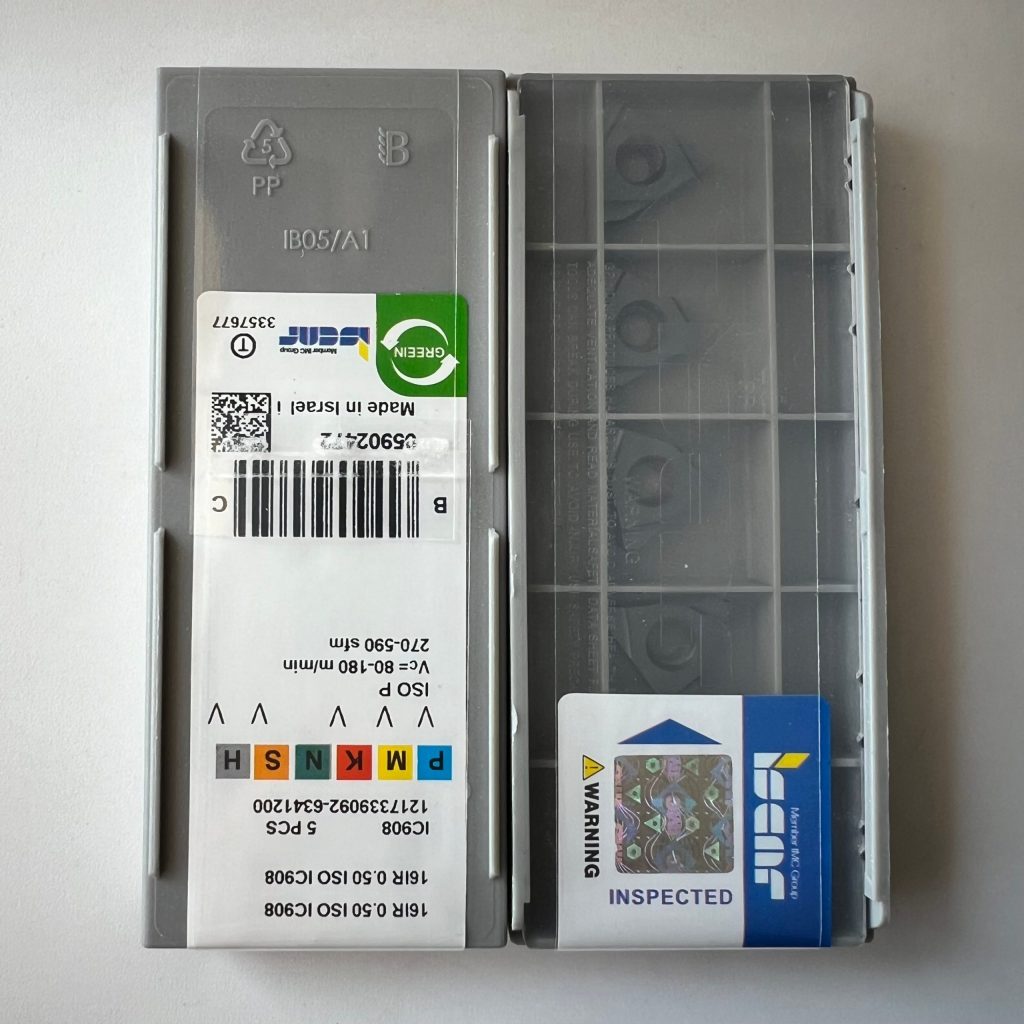 ISCAR / 16IR0.50ISO IC908 / 5 pcs