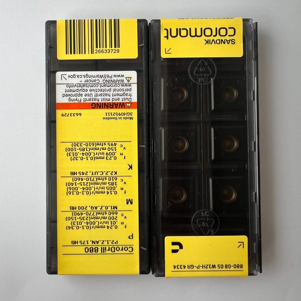 SANDVIK / 880-0805W12H-P-GR 4334 / 10 pcs