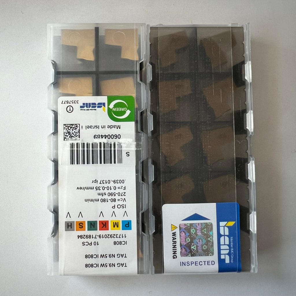 ISCAR / TAGN9.5W IC808 / 10 pcs
