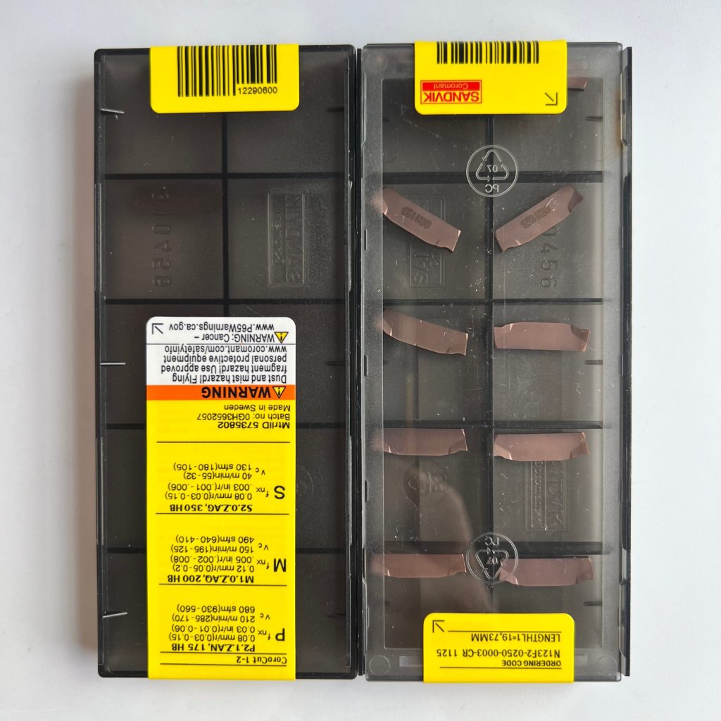 SANDVIK / N123F2-0250-0003-CR 1125 / 10 pcs