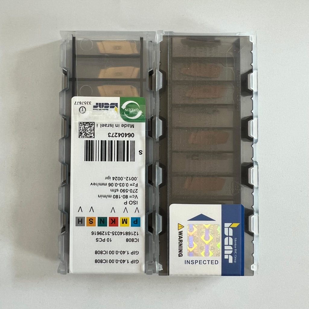 ISCAR / GIP1.40-0.00 IC808 / 10 pcs