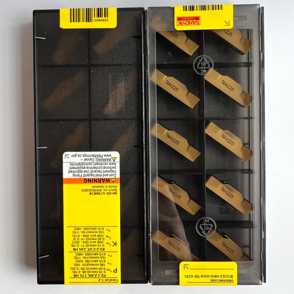 SANDVIK / N123L2-0800-0008-TM 4225 / 10 pcs