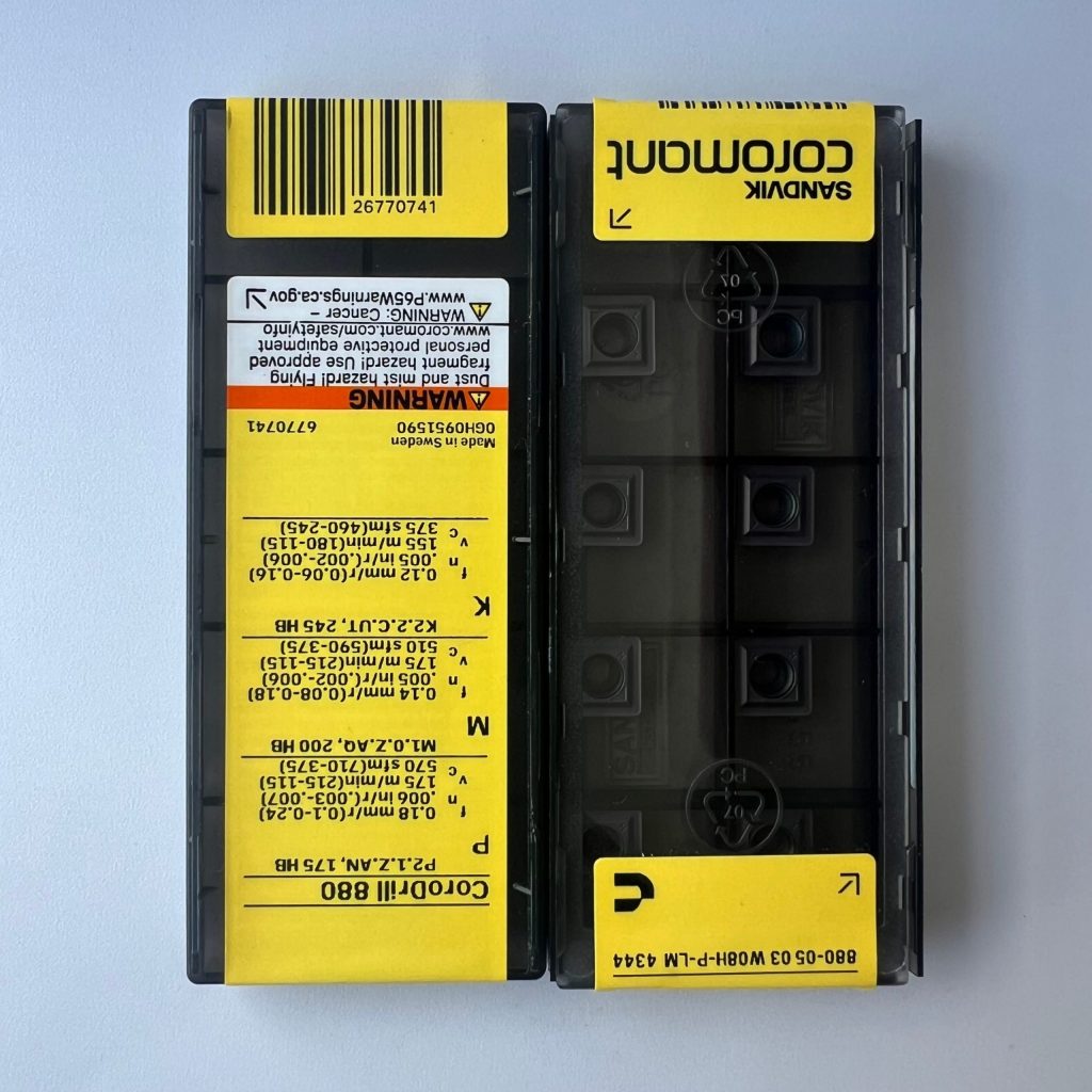 SANDVIK / 880-0503W08H-P-LM 4344 / 10 pcs