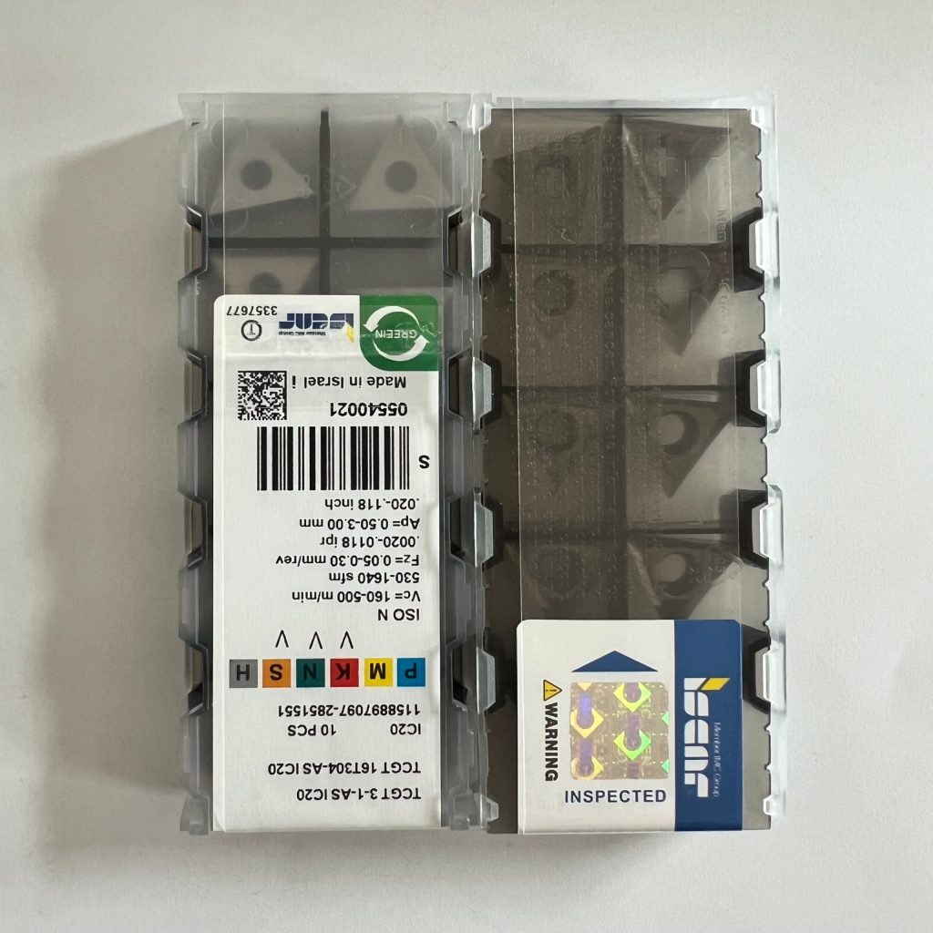 ISCAR / TCGT16T304-AS IC20 / 10 pcs