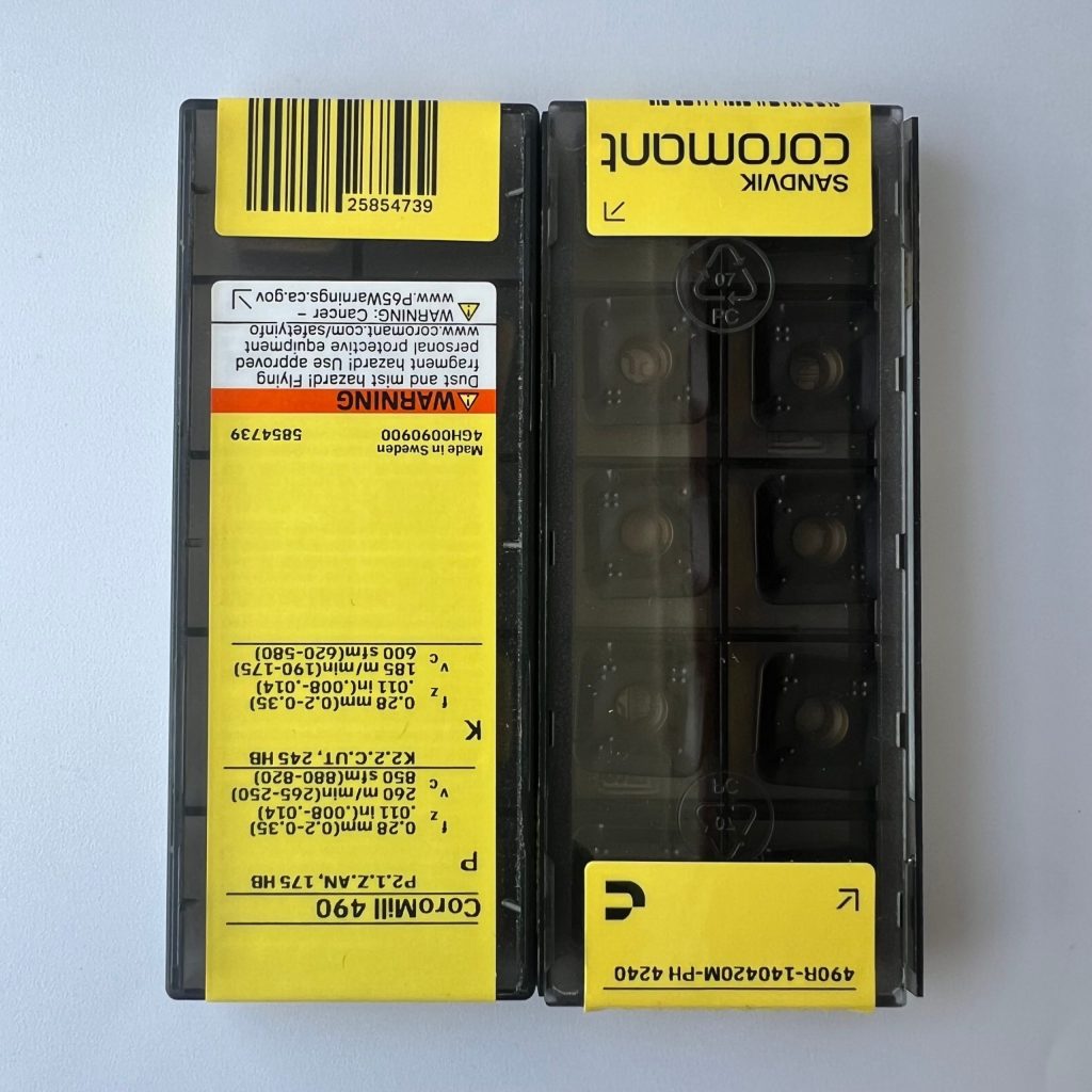 SANDVIK / 490R-140420M-PH 4240 / 10 pcs