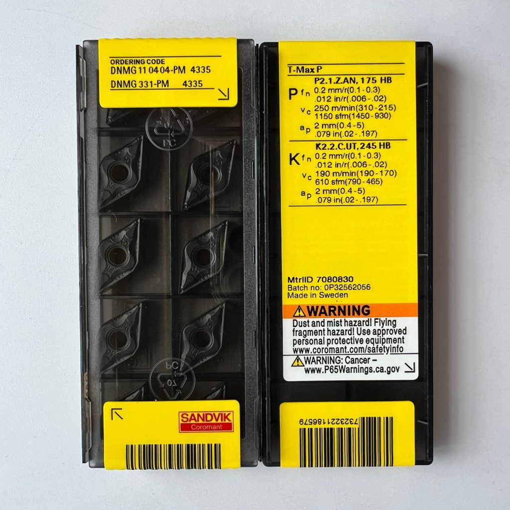 SANDVIK / DNMG110404-PM 4335 / 10 pcs