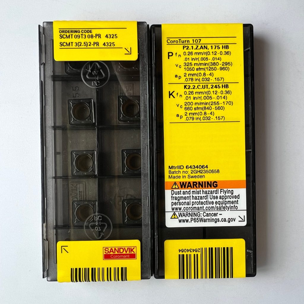 SANDVIK / SCMT09T308-PR 4325 / 10 pcs