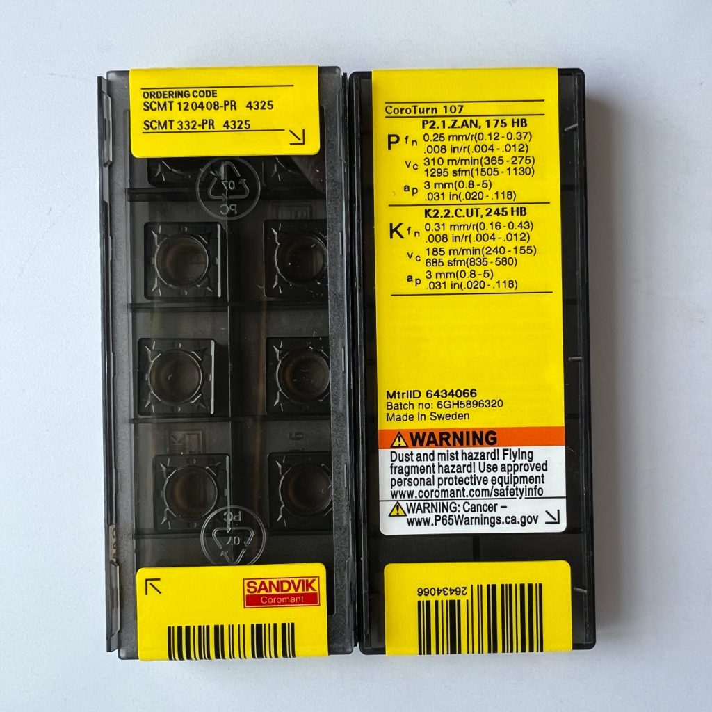 SANDVIK / SCMT120408-PR 4325 / 10 pcs