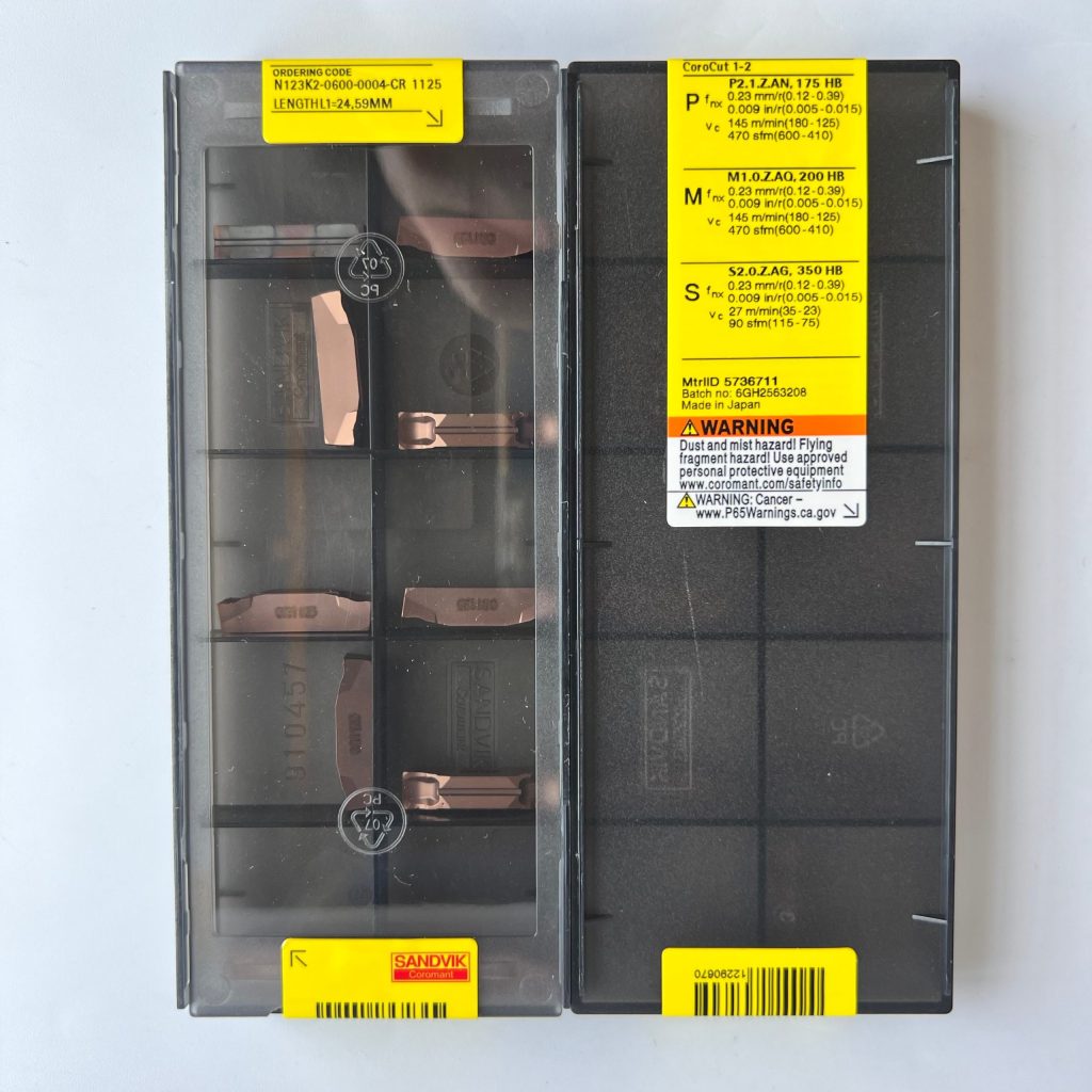 SANDVIK / N123K2-0600-0004-CR 1125 / 10 pcs