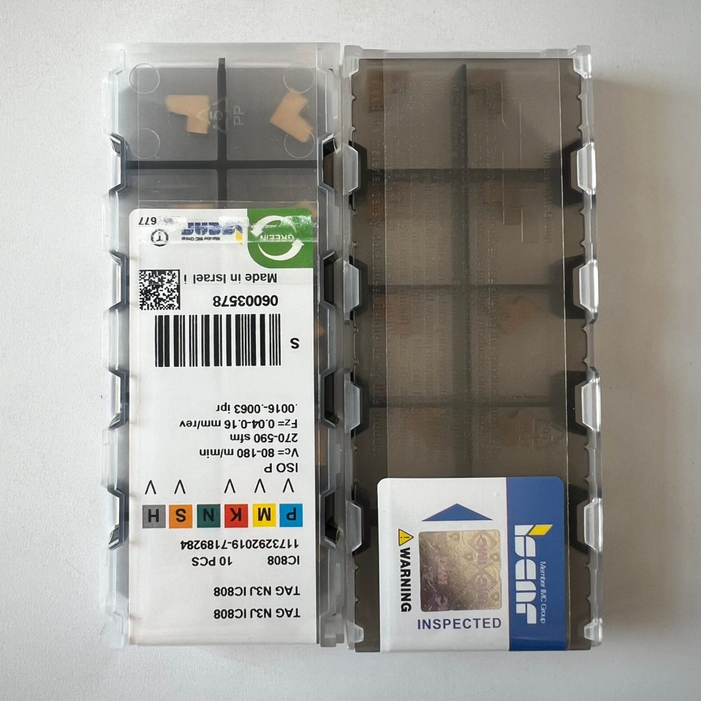 ISCAR / TAGN3J IC808 / 10 pcs