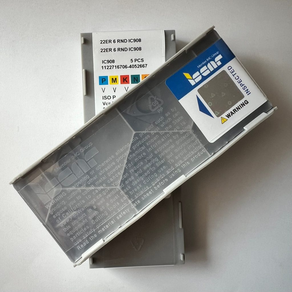 ISCAR / 22ER6RND IC908 / 5 pcs