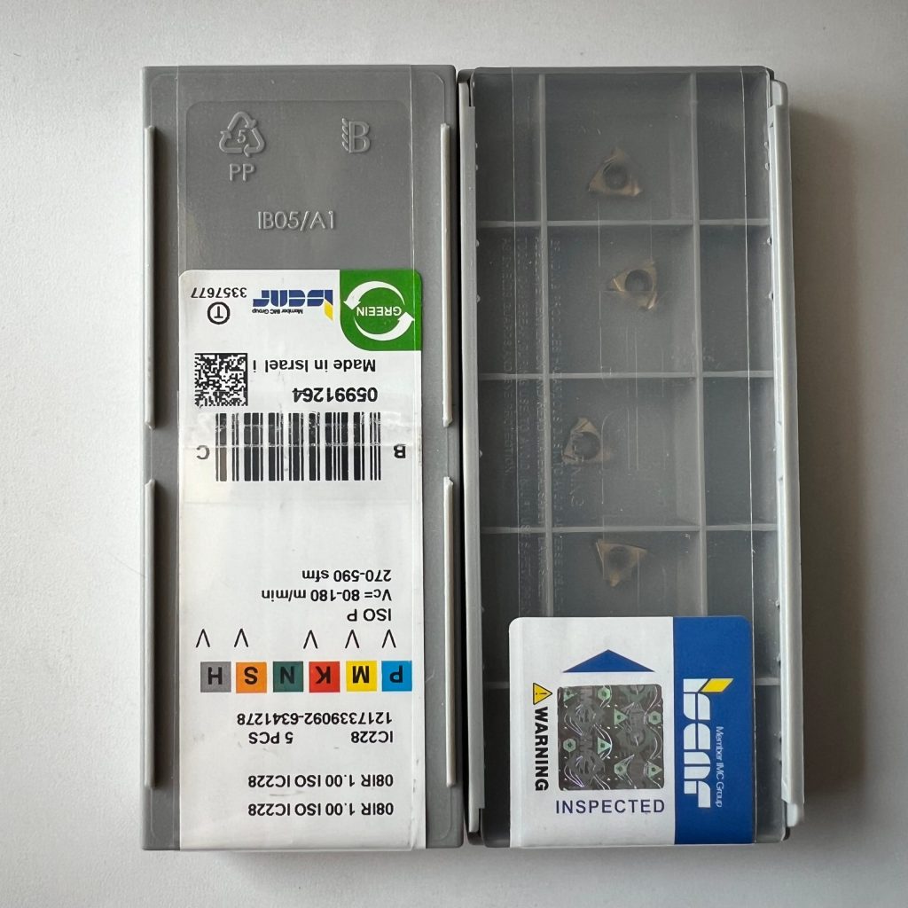 ISCAR / 08IR1.00ISO IC228 / 5 pcs