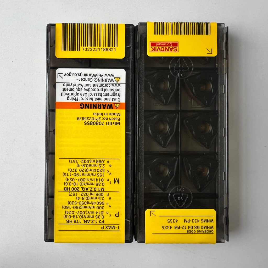 SANDVIK / WNMG080412-PM 4335 / 10 pcs