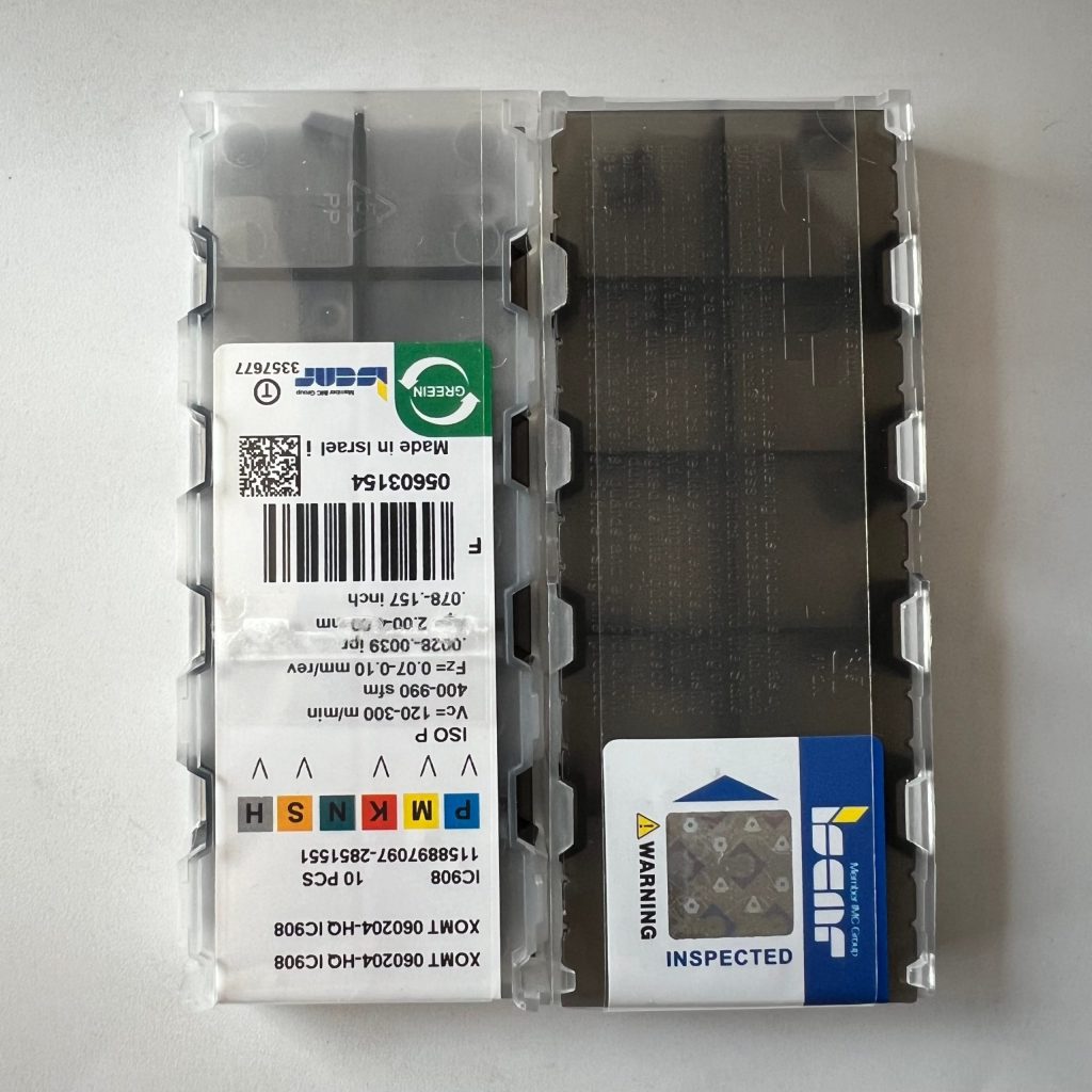 ISCAR / XOMT060204-HQ IC908 / 10 pcs