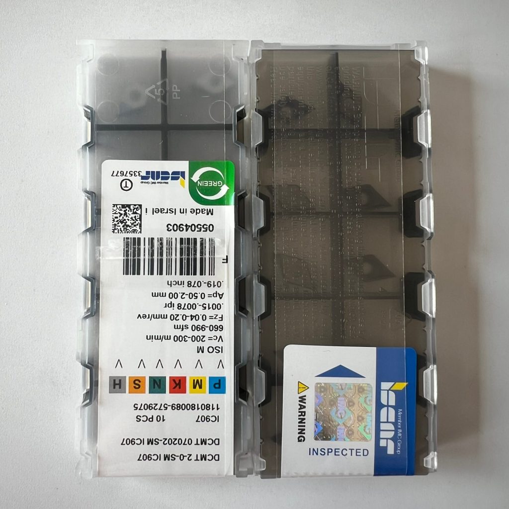 ISCAR / DCMT070202-SM IC907 / 10 pcs