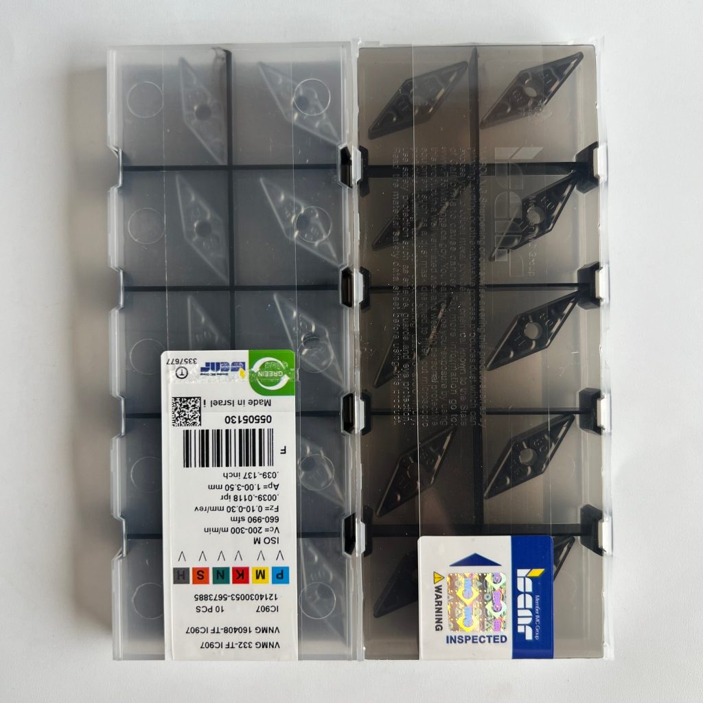 ISCAR / VNMG160408-TF IC907 / 10 pcs