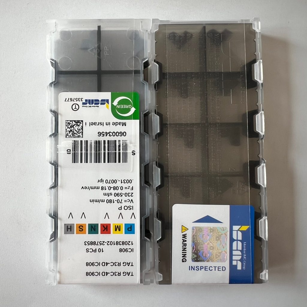 ISCAR / TAGR3C-4D IC908 / 10 pcs