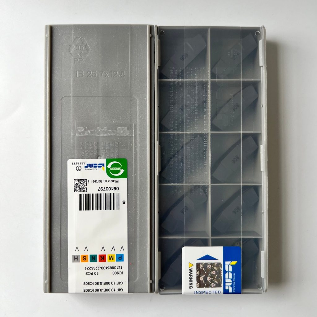 ISCAR / GIF10.00E-0.80 IC908 / 10 pcs
