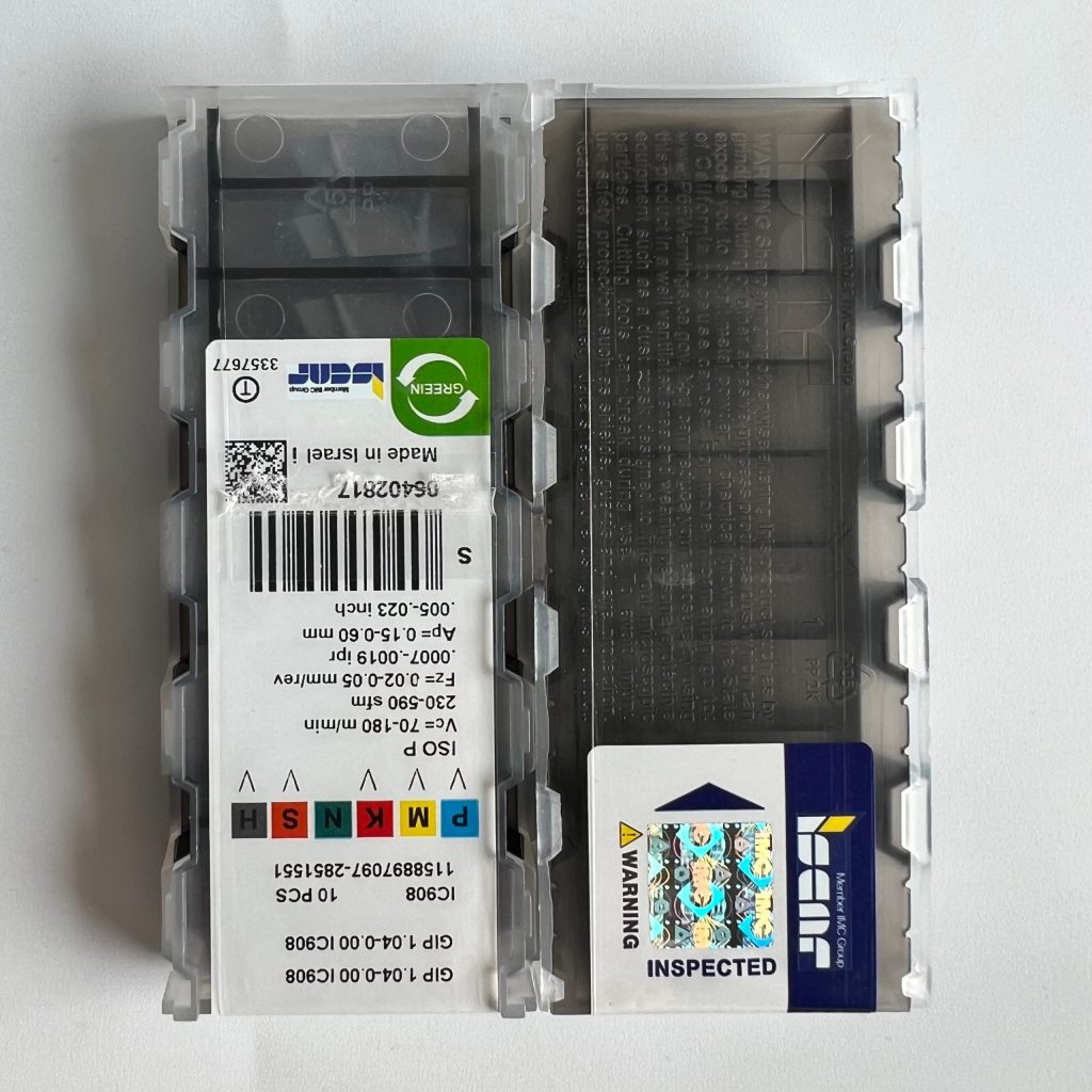 ISCAR / GIP1.04-0.00 IC908 / 10 pcs
