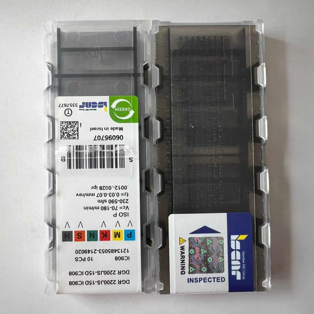 ISCAR / DGR2200JS-15D IC908 / 10 pcs
