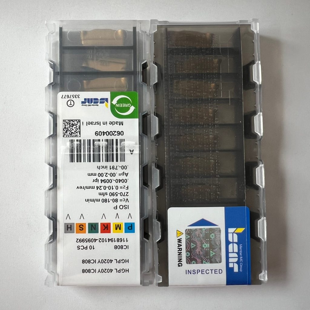 ISCAR / HGPL4020Y IC808 / 10 pcs