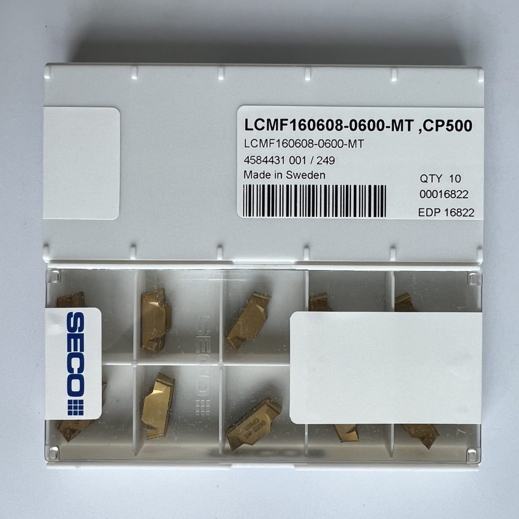 SECO / LCMF160608-0600-MT,CP500 / 10 pcs