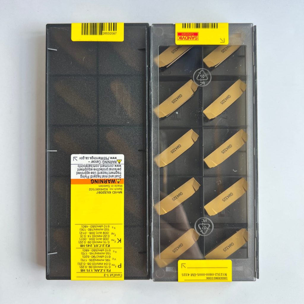SANDVIK / N123L2-0800-0005-GM 4325 / 10 pcs