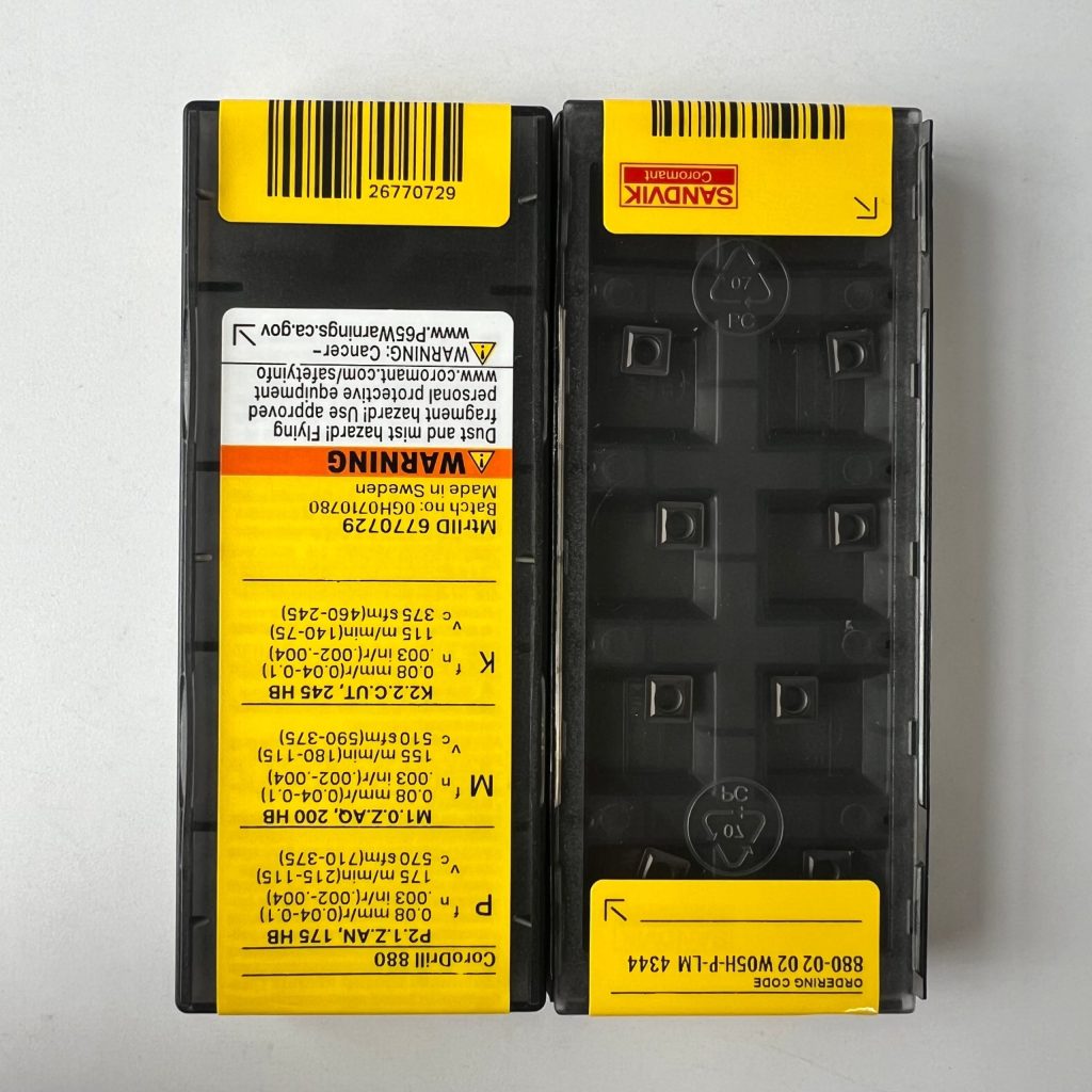 SANDVIK / 880-0202W05H-P-LM 4344 / 10 pcs