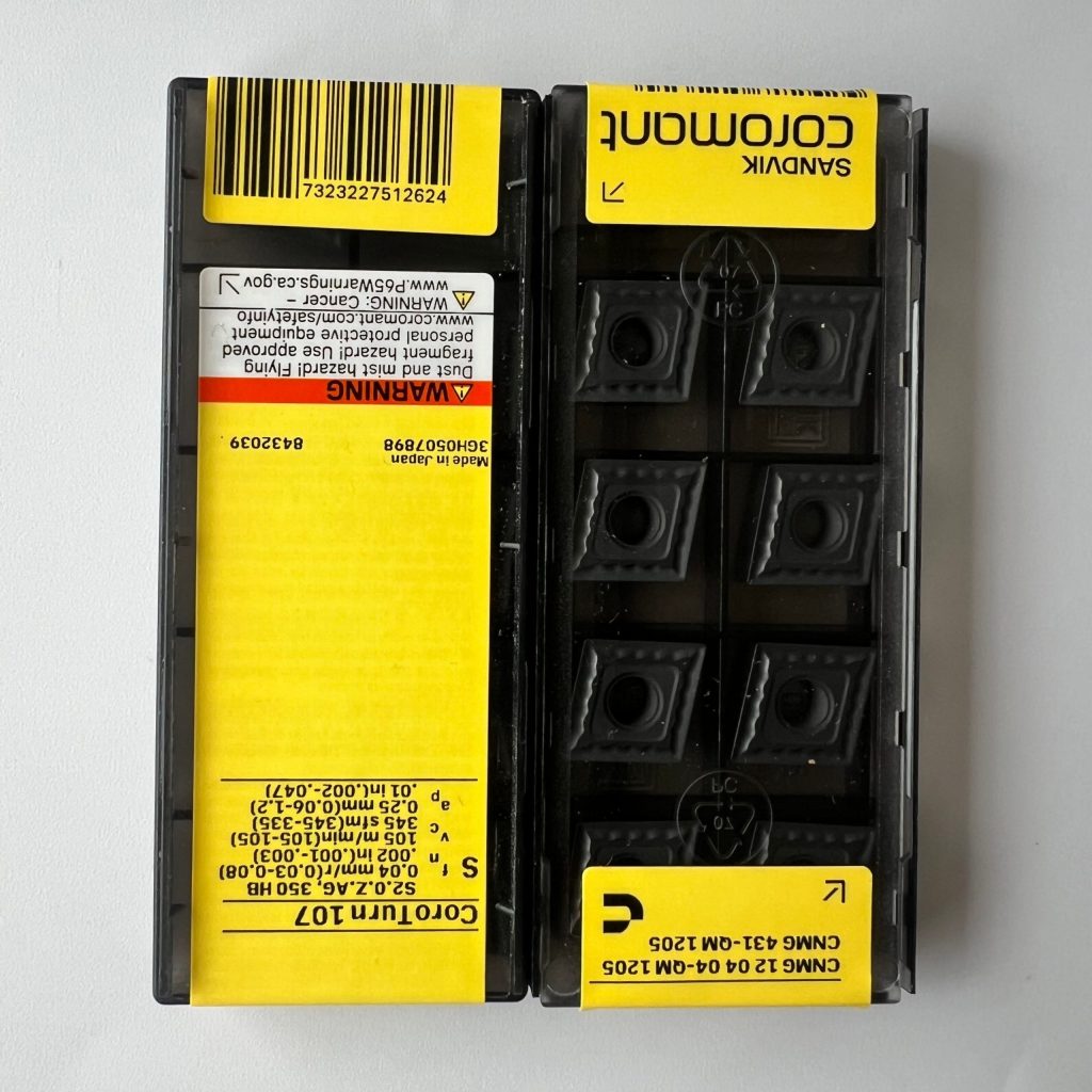 SANDVIK / CNMG120404-QM 1205 / 10 pcs