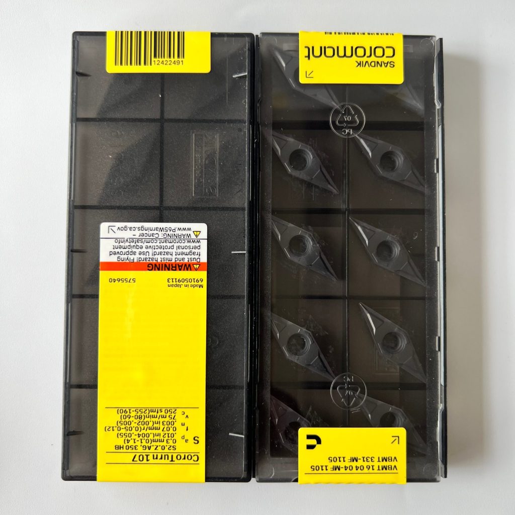 SANDVIK / VBMT160404-MF 1105 / 10 pcs