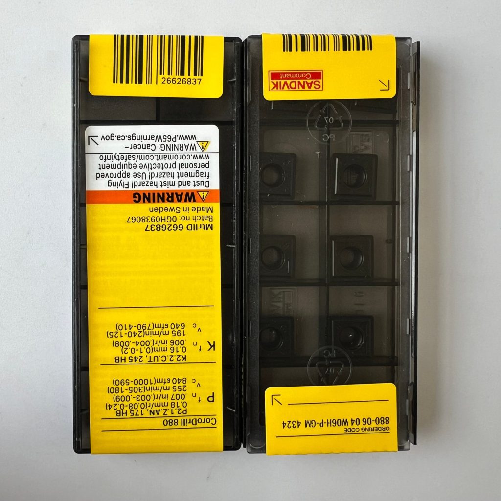 SANDVIK / 880-0604W06H-P-GM 4324 / 10 pcs