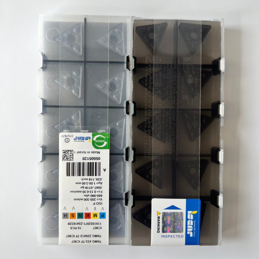 ISCAR / TNMG220412-TF IC907 / 10 pcs