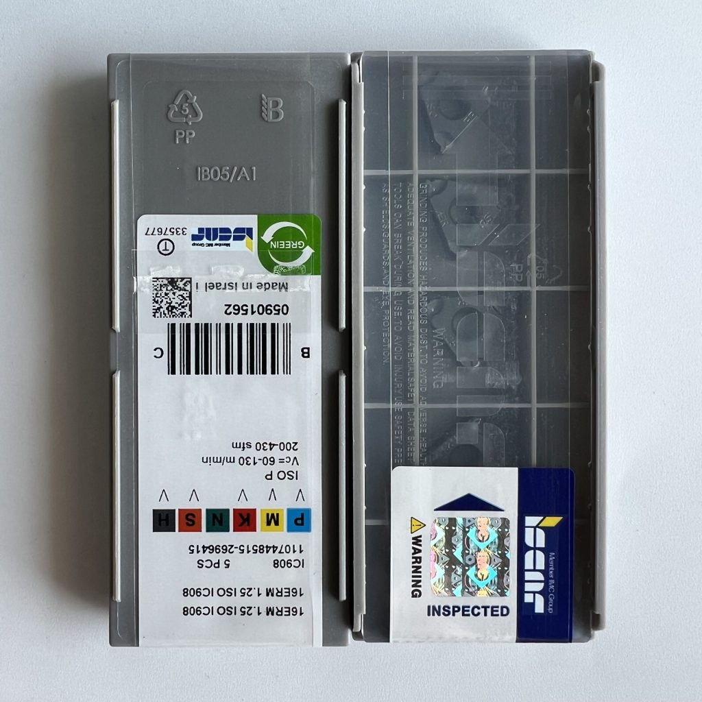 ISCAR / 16ERM1.25ISO IC908 / 5 pcs