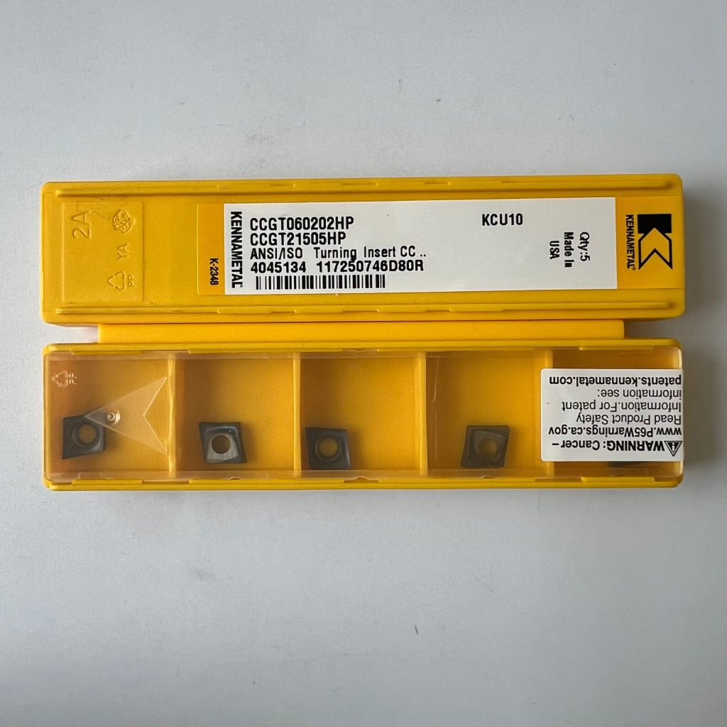 KENNAMETEL / CCGT060202HP KCU10 / 10 pcs