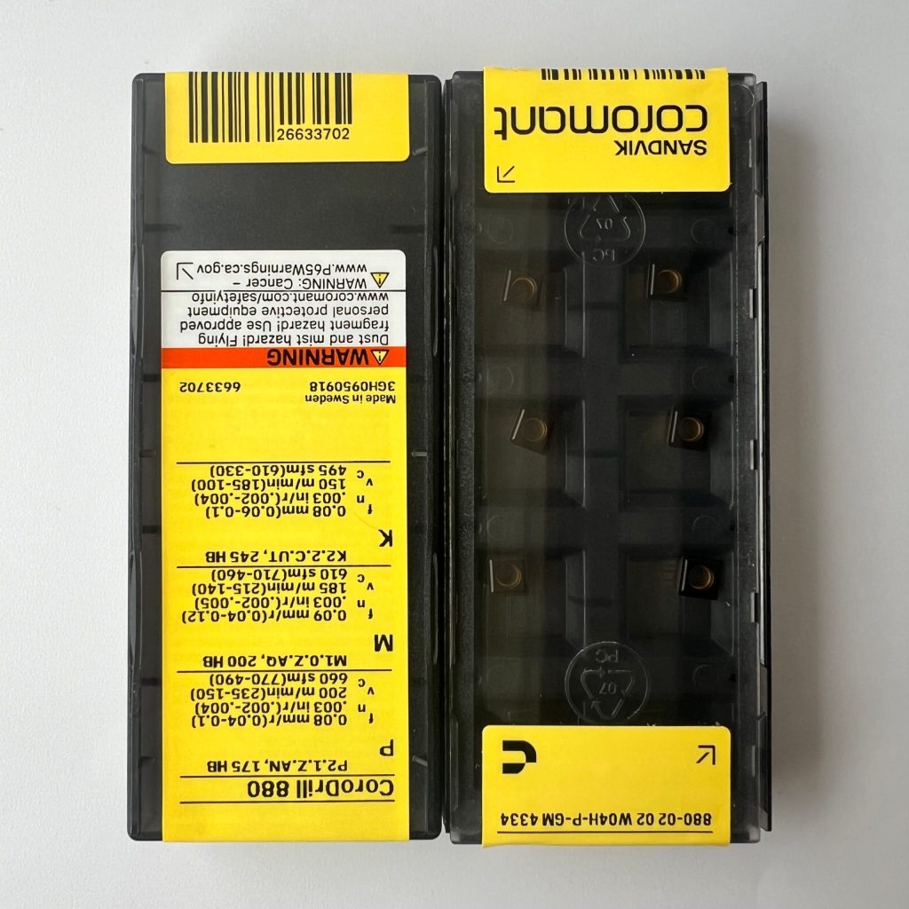 SANDVIK / 880-0202W04H-P-GM 4334 / 10 pcs