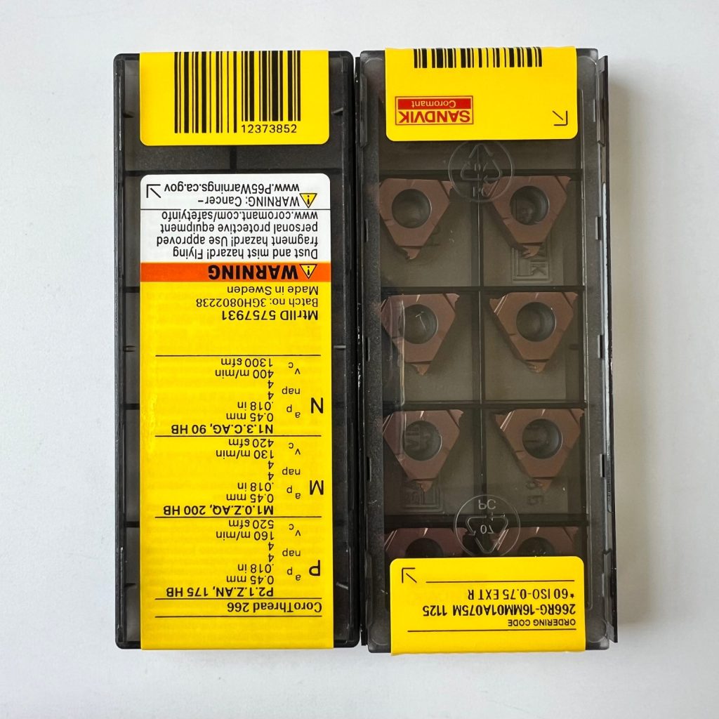 SANDVIK / 266RG-16MM01A075M 1125 / 10 pcs