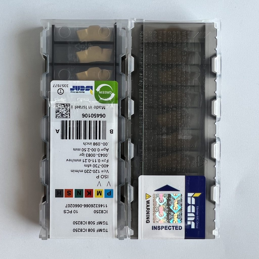 ISCAR / TGMF508 IC8250 / 10 pcs