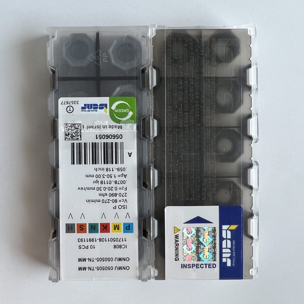 ISCAR / ONMU050505-TN-MM IC808 / 10 pcs